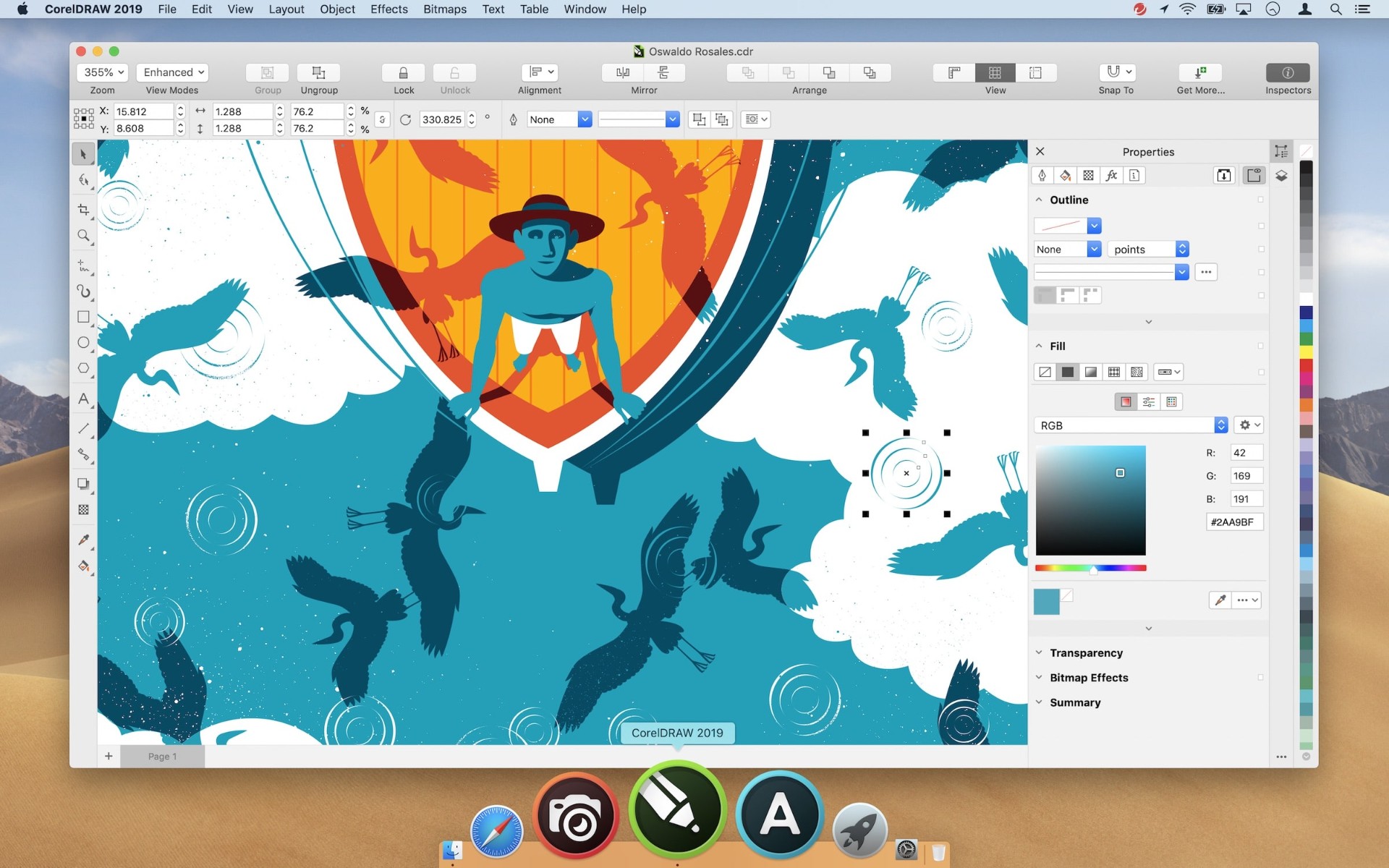 CorelDRAW Mac版 V21.2.0.708 官方版截图