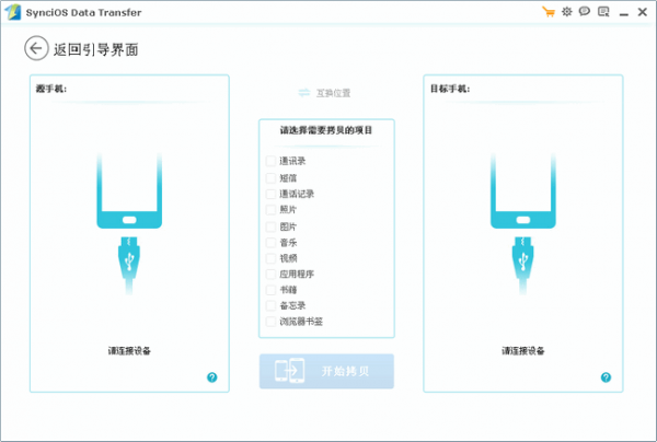 Syncios Data Transfer v3.0官方版截图