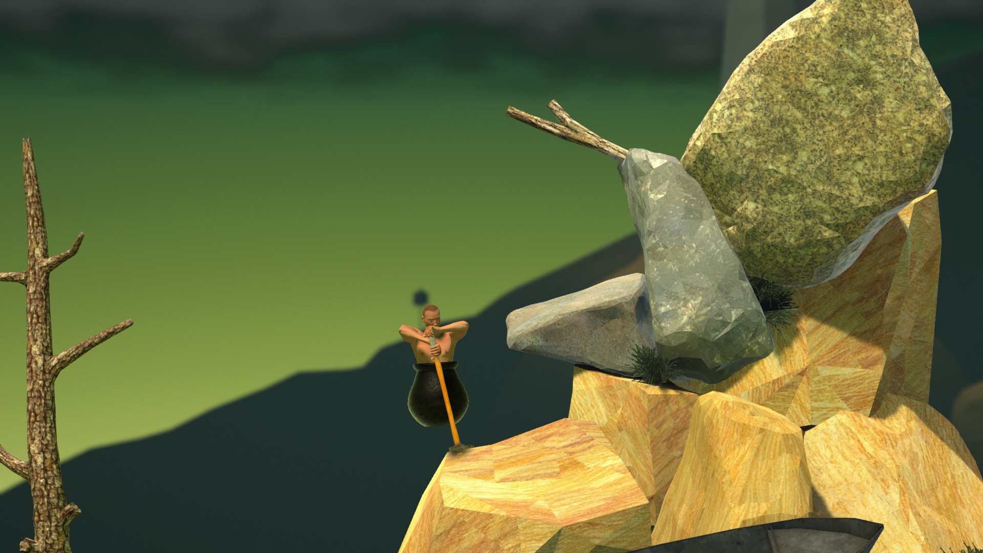 掘地求升(Getting Over It with Bennett Foddy)截图