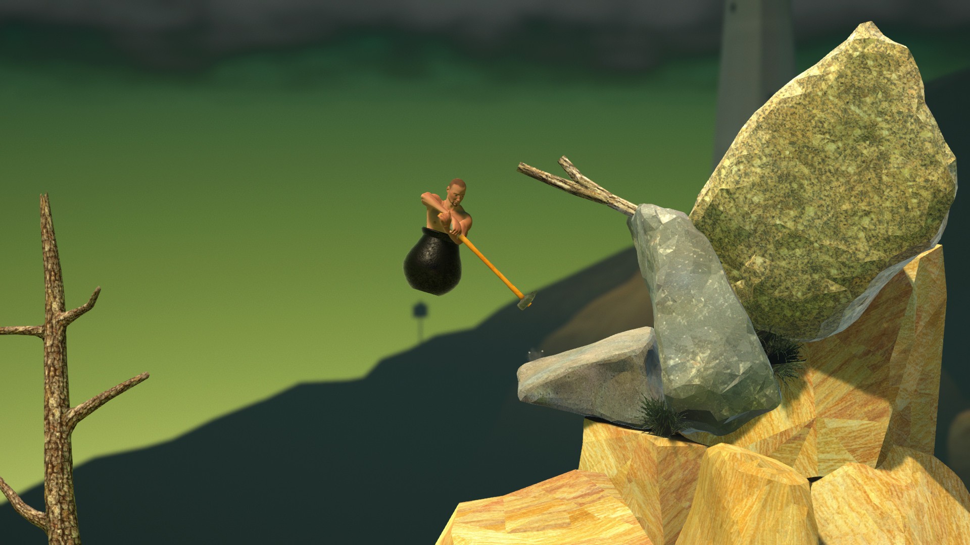 掘地求升(Getting Over It with Bennett Foddy)截图