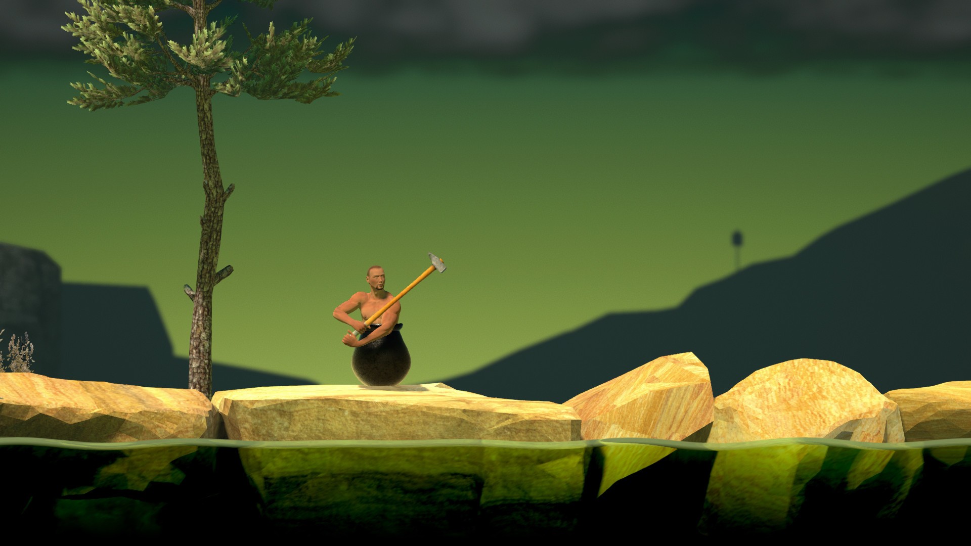 掘地求升(Getting Over It with Bennett Foddy)截图