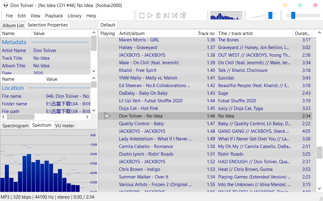 foobar2000电脑版 v1.6.9官方版截图