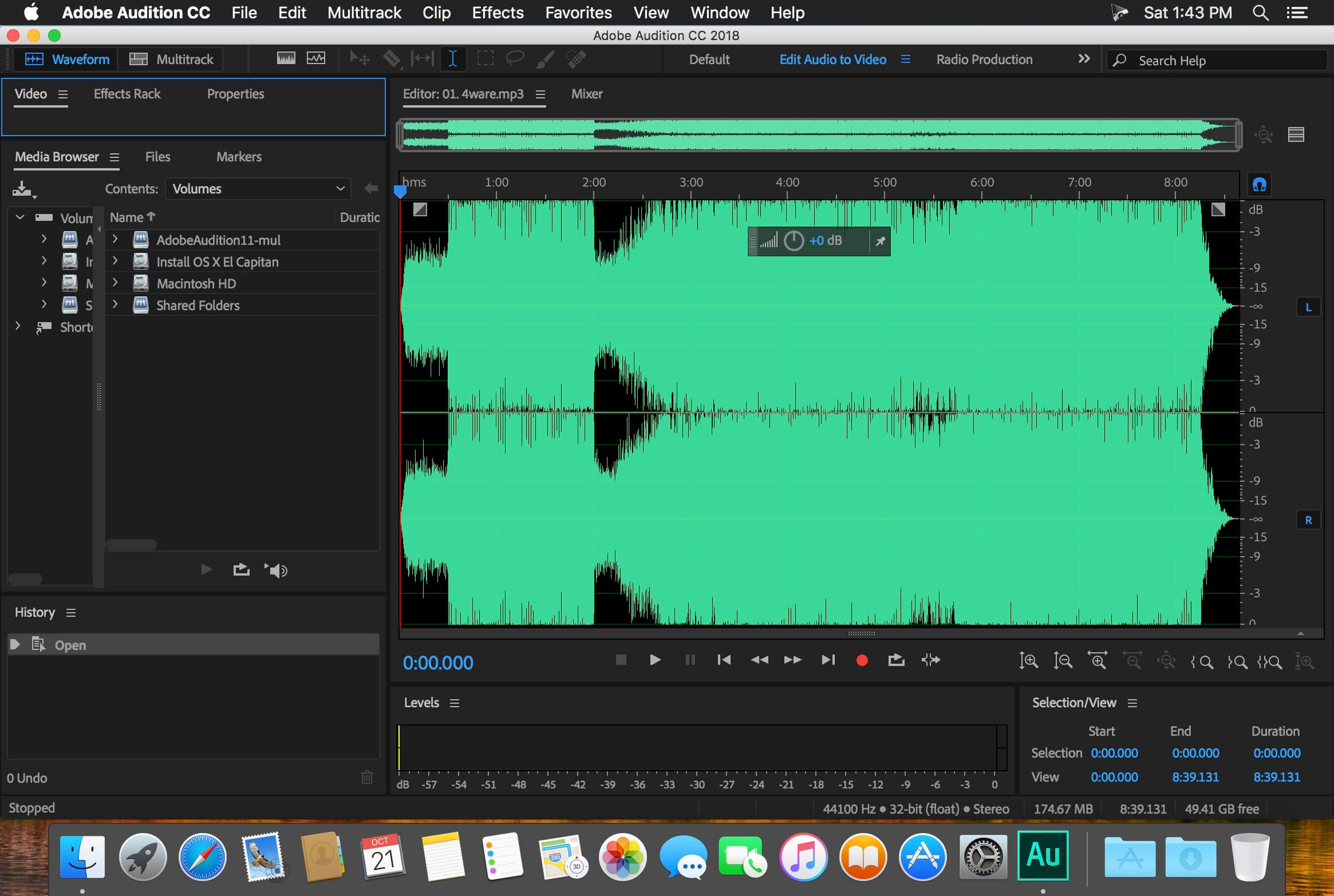 Adobe Audition CC 2021 Mac版 V14.4.0.38截图