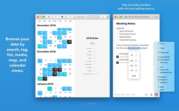 Day One Mac版 V4.0 官方版截图