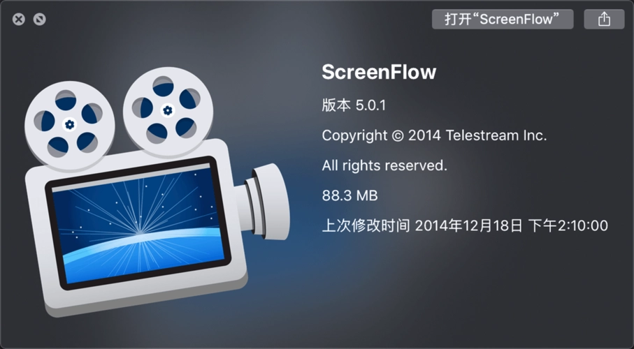 Screenflow Mac版 V10.0.6 官方版截图