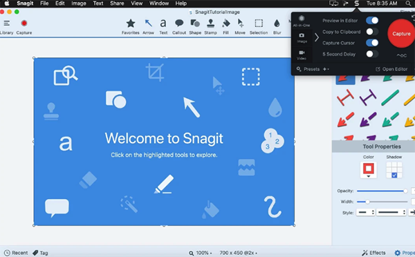 Snagit Mac版 V2020.1.0 官方版截图