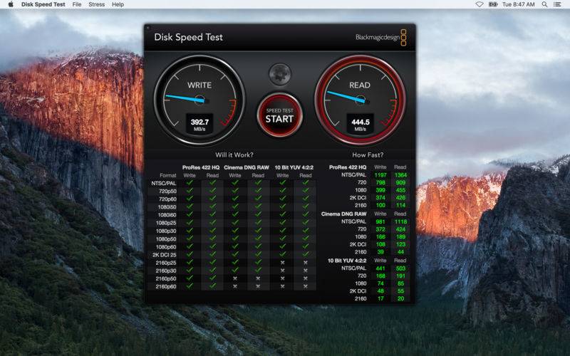 Disk Speed Test Mac版 V3.4 官方版截图