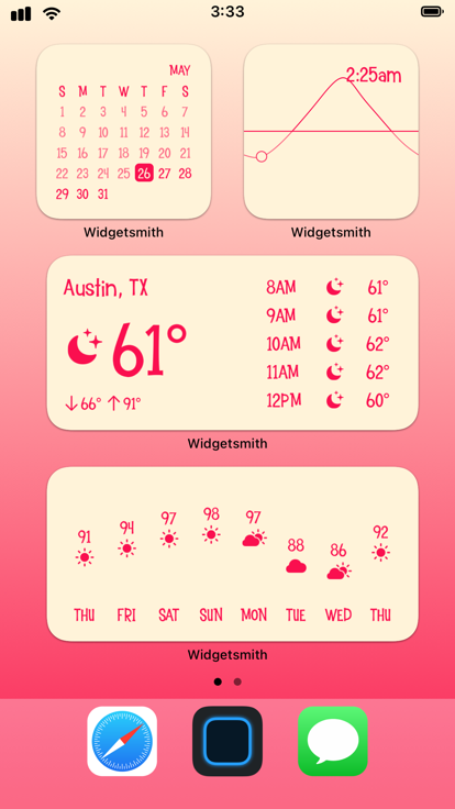 Widgetsmith截图