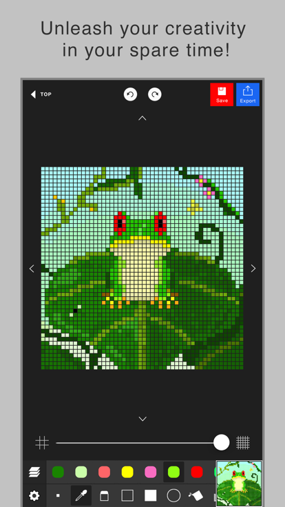 Pixel art editor - Dottable -截图