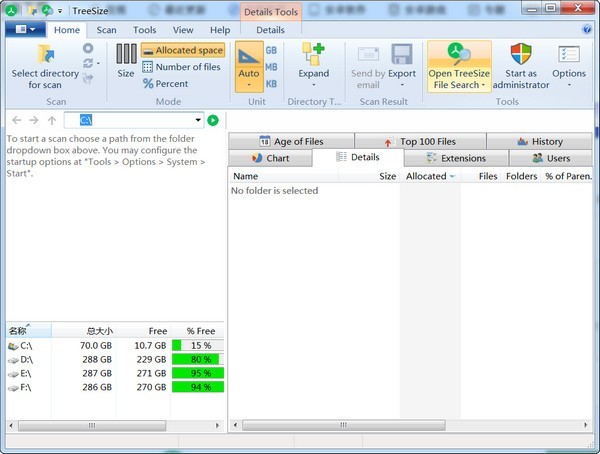 TreeSize v4.5.2.6官方版截图