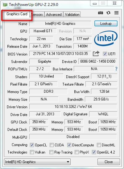 GPU-Z v2.46.0.0官方版截图