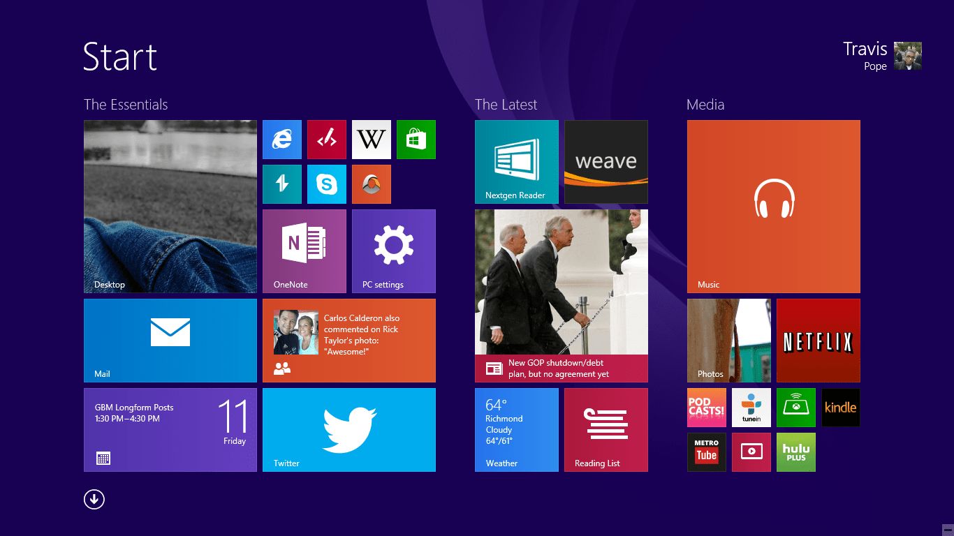 Windows 8.1 Ent X64  Win8.1 企业版截图