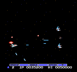 宇宙巡航机1 (Gradius)简体中文截图