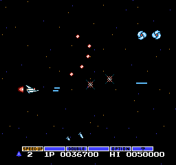 宇宙巡航机1 (Gradius)简体中文截图