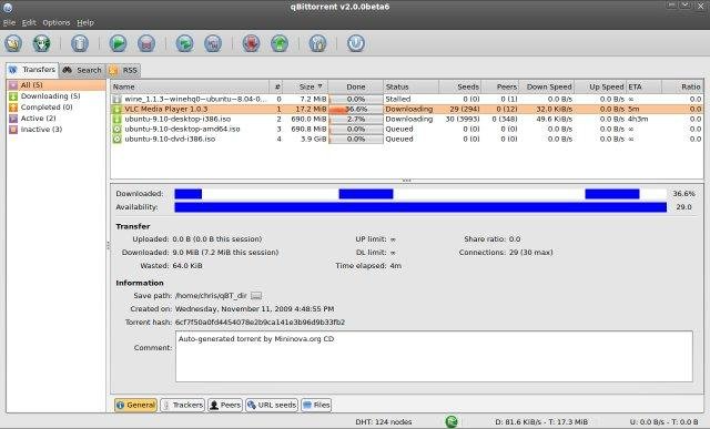 qBittorrent﻿ Mac版 4.5.0 官方版截图