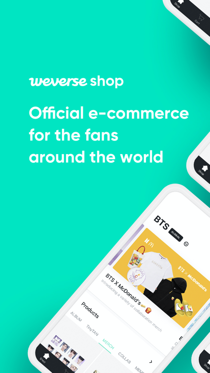 Weverse Shop截图