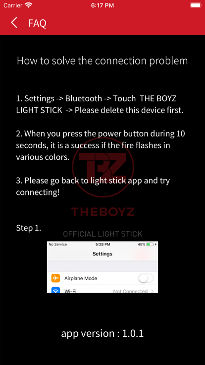 THE BOYZ Light Stick截图