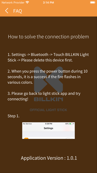 BILLKIN LIGHTSTICK截图