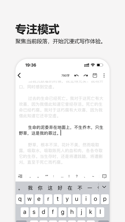 元气码字截图