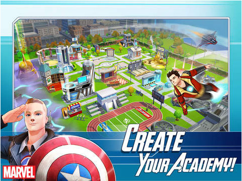 漫威复仇者学院（MARVEL Avengers Academy）截图