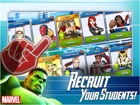 漫威复仇者学院（MARVEL Avengers Academy）截图