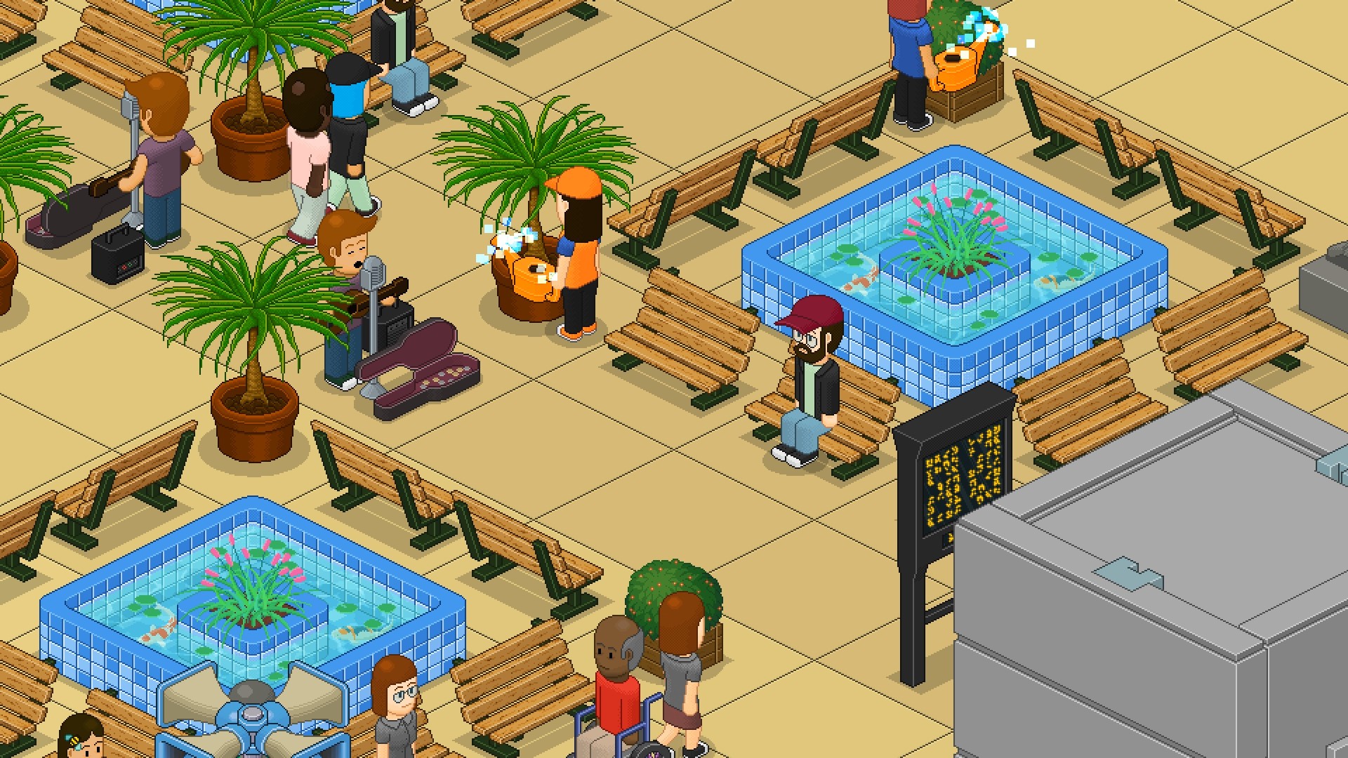 通勤地铁战（Overcrowd A Commute Em Up）截图