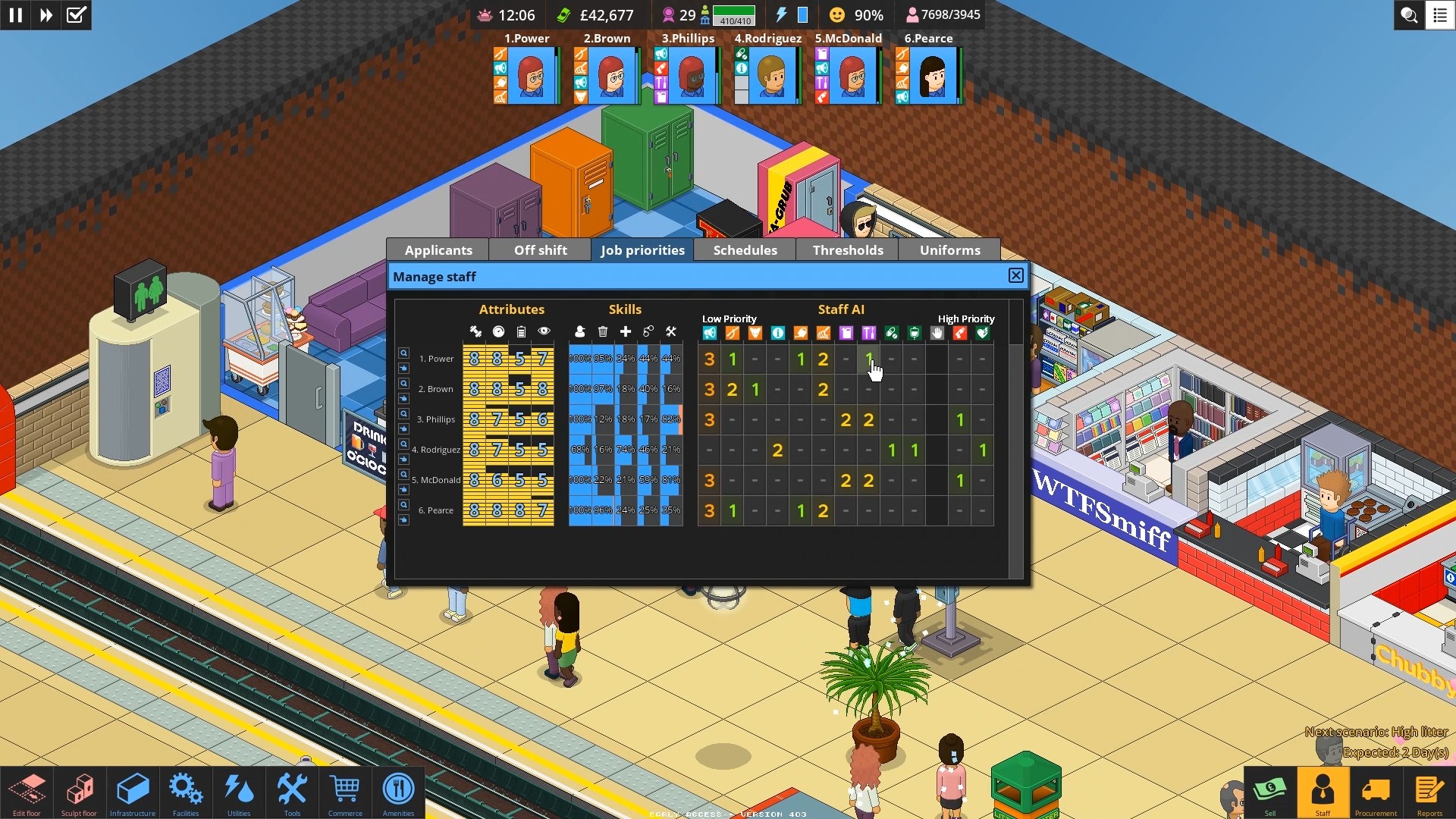 通勤地铁战（Overcrowd A Commute Em Up）截图