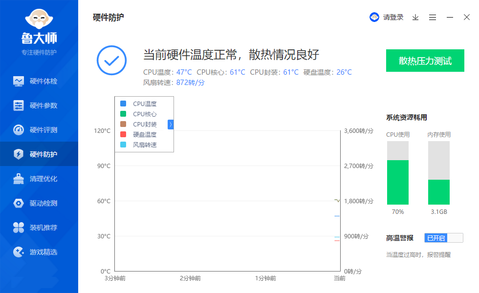 鲁大师 v5.21.1300 绿色纯净版截图