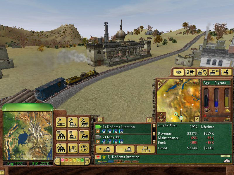 铁路大亨3（Railroad Tycoon 3）截图