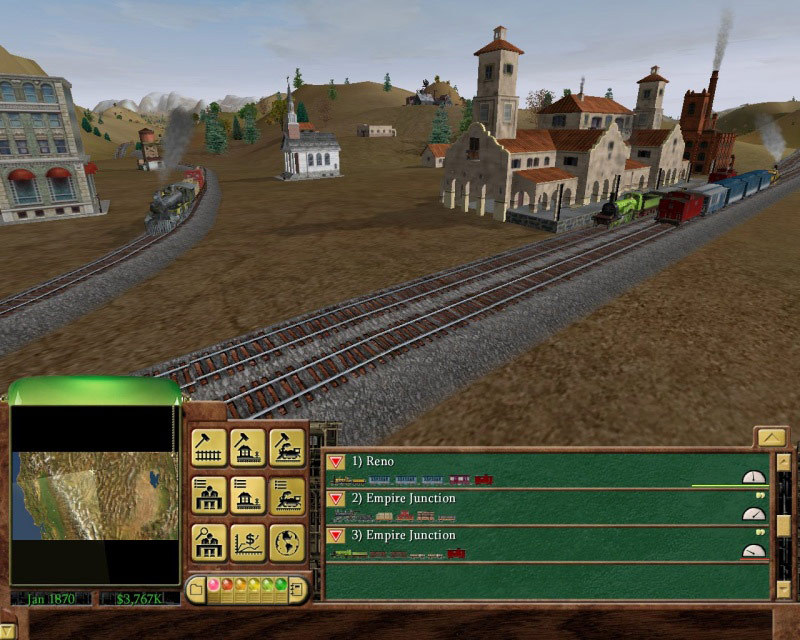 铁路大亨3（Railroad Tycoon 3）截图