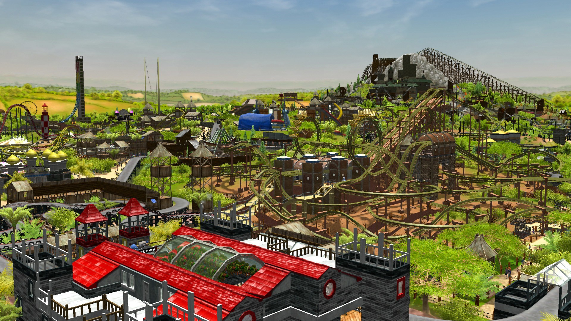 过山车大亨3（RollerCoaster Tycoon 3）截图