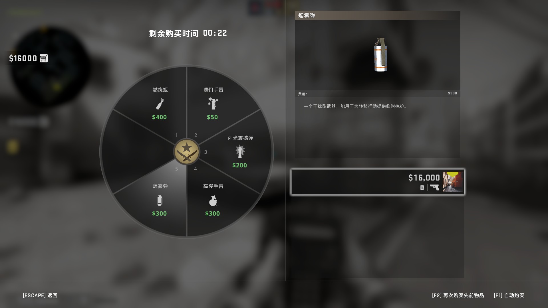 《CSGO》烟雾弹武器图鉴介绍