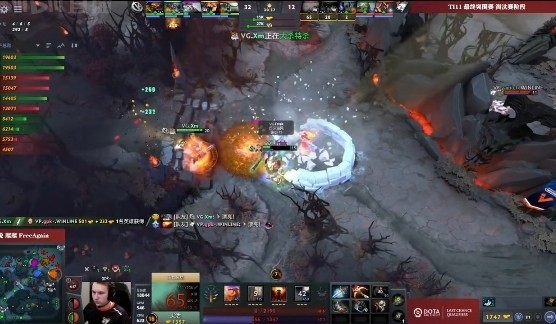 DOTA2 TI11外卡赛：Victory for VG as they defeat VP with a 1-0 score!