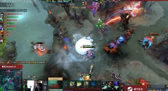 XG逆袭！DOTA2 TI11外卡赛淘汰赛中碾压NAVI，举起胜利大旗！