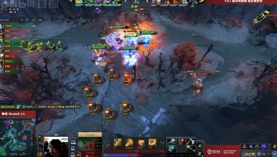 DOTA2 TI11外卡赛淘汰赛：鱼人霸气登顶！XG 2-1 击败NAVI