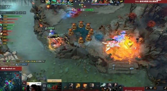 DOTA2 TI11外卡赛淘汰赛：鱼人霸气登顶！XG 2-1 击败NAVI