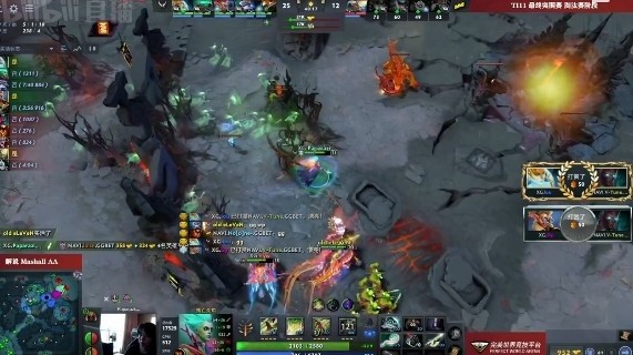 DOTA2 TI11外卡赛淘汰赛：鱼人霸气登顶！XG 2-1 击败NAVI