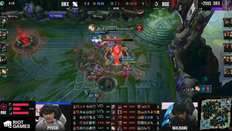 Zeka's Insurmountable Power! DRX Dominates RGE 1-0 in LoL S12 Group Stage