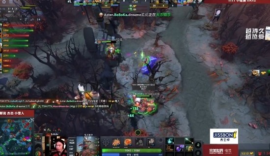 TI11小组赛：Monet黑暗游侠携手Aster轻松击败TSM