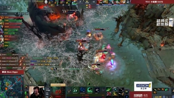 Dota2 Ti11小组赛战报：茶队逆袭追平 惊险平手Aster 1-1 ENT