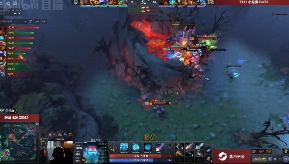 Dota2 Ti11小组赛战报：Ghost影魔猛攻三路高地，RNG双杀GG