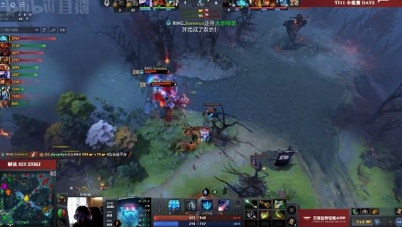 Dota2 Ti11小组赛战报：Ghost影魔猛攻三路高地，RNG双杀GG