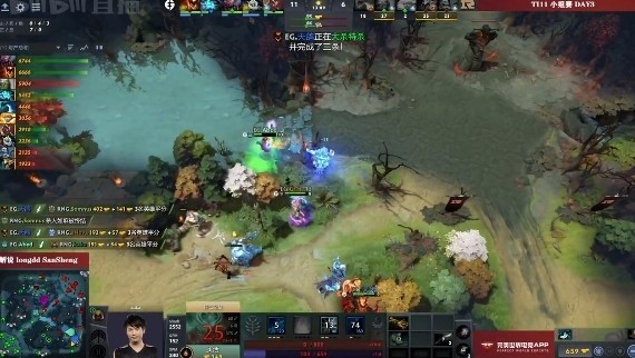 Dota2 TI11小组赛：EG以RTZ影魔为核心轻松战胜RNG