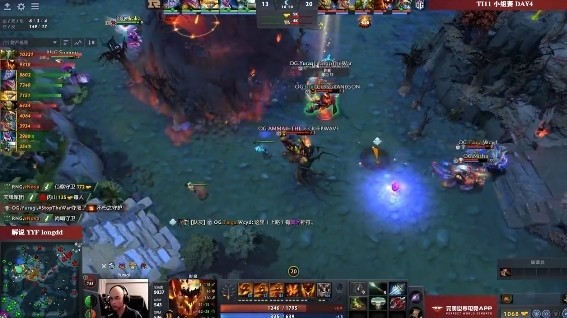 Dota2 Ti11小组赛报：Ghost小黑呈现失误，RNG击败OG一局