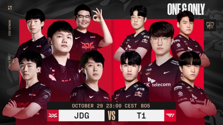 英雄联盟S12半决赛 拉扯麻了 JD逆转战胜T1 JDG 1:0 T1（1:0）