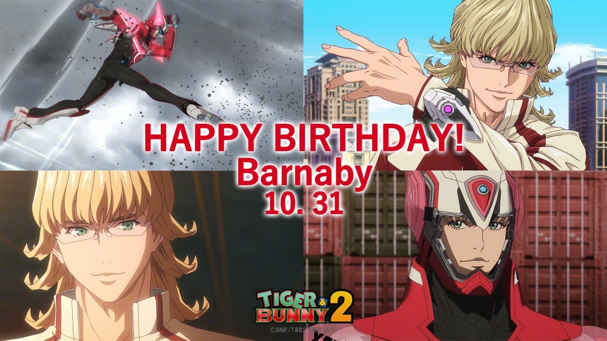 《Tiger & Bunny》巴纳比生日官方贺图公开