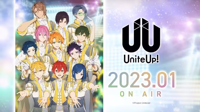 索尼音乐企划动画《UniteUp!》第1弹PV公开，将于2023年1月7日晚首播