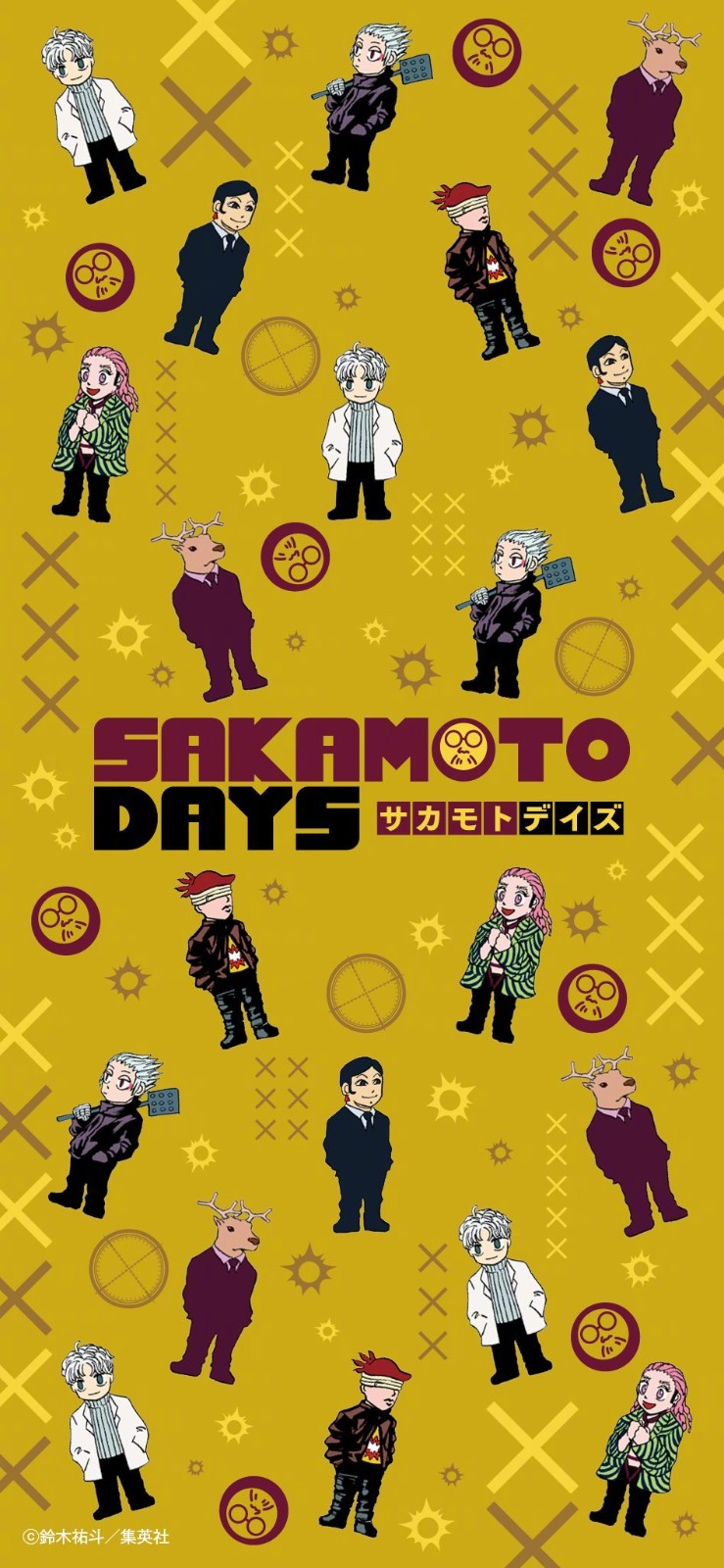 《坂本Days》最新彩图·官方壁纸 公开