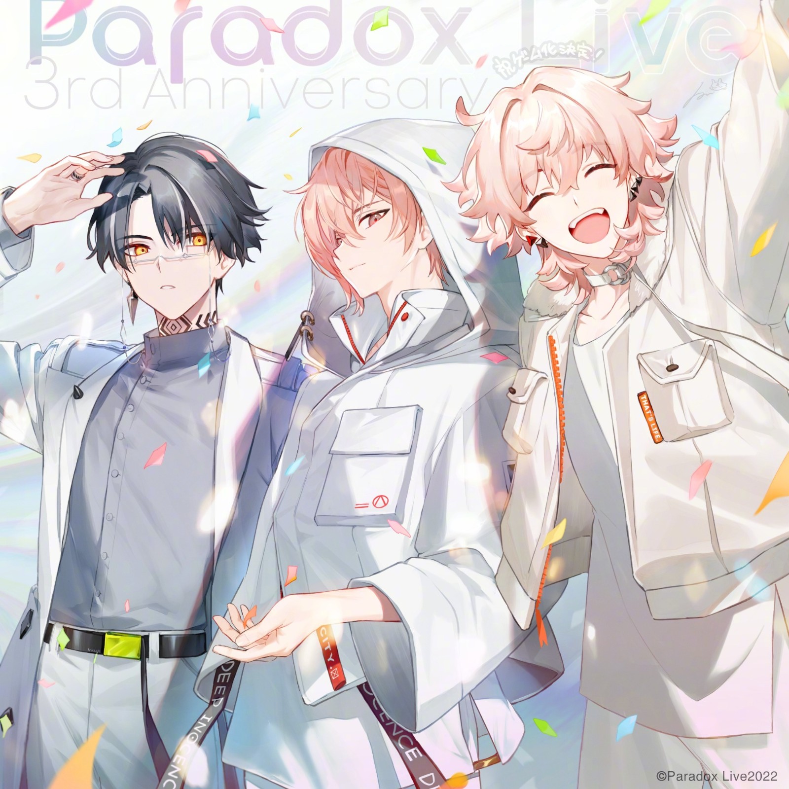 《Paradox Live》3周年各组合人设画师纪念贺图合集公开