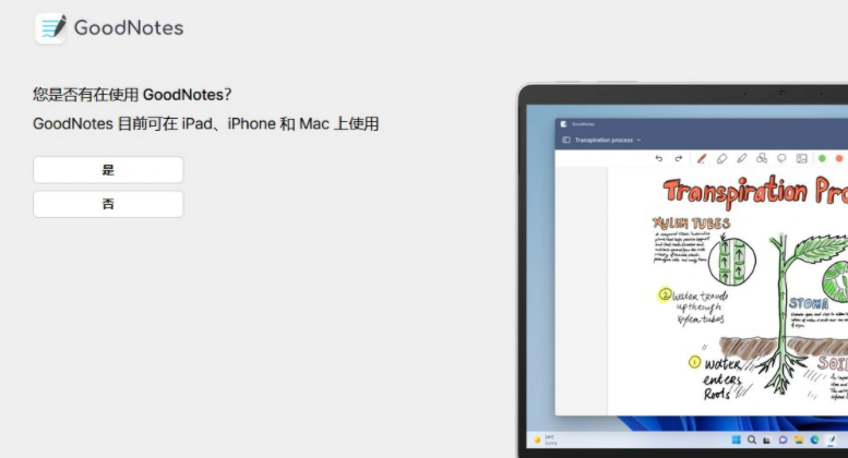 苹果笔记应用 GoodNotes即将登陆 Windows 平台